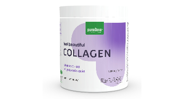 Purasana Beauty Collageen Poeder met Hyaluronzuur - Braambes
