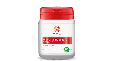 Vitals Vitamine D3 3000ie Softgels