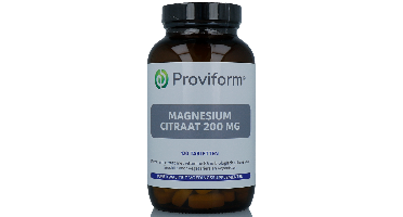 Proviform Magnesiumcitraat 200mg Tabletten 120st
