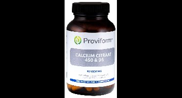 Proviform Calcium Citraat 450 & D3 Capsules