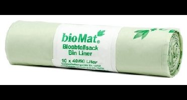 Biomat Composteerbare Vuilniszakken 40/60L