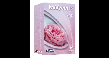 Orthonat Wild Yam 16 500mg Capsules 60st