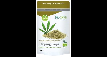 Biotona 100% Raw Gepeld Hennepzaad