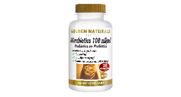 Golden Naturals Microbiotica 100 Miljard Capsules