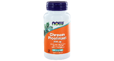 NOW Chromium Picolinaat 200mcg Capsules