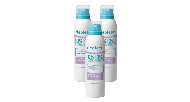 Deoleen Deodorant Aerosol Sensitive 0% Multiverpakking