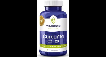 Vitakruid Curcuma C3-2X (95% curcuminoïden) met Bioperine® 120