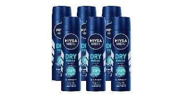 Nivea Men Dry Fresh Deodorant Spray Voordeelverpakking