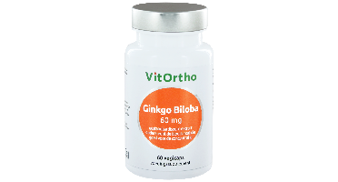 VitOrtho Ginkgo Biloba Extract 60mg Capsules