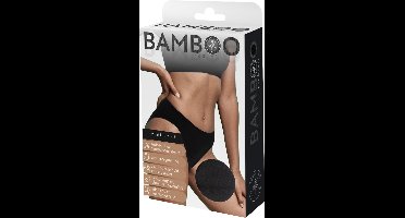 Naproz Bamboo Midi Brief Zwart XL