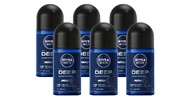 Nivea Men Deep Roll-On Voordeelverpakking
