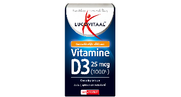 Lucovitaal Vitamine D3 25mcg Capsules