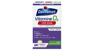 Davitamon Vitamine D3 - 1 per week - 100% Plantaardig