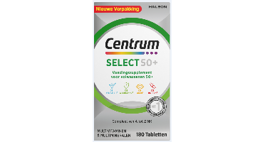 Centrum Select 50+ Multivitaminen Tabletten 180st