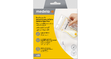 Medela Moedermelk Bewaarzakjes met Schenktuit 180cc