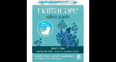 Natracare Ultra Pads Super Maandverband 12st