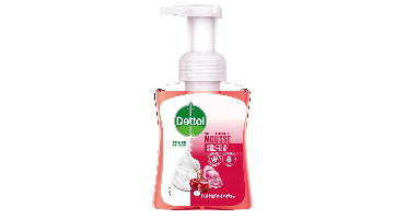 Dettol Zachte Mousse Antibacteriëel - met roos en kersenbloesem