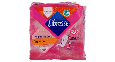 Libresse V-Protection Ultra Normal Maandverband