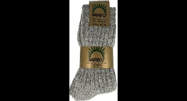 Naproz Noorse Sokken 43-46 Grijs