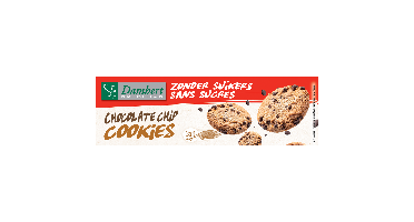 Damhert Chocolat Chip Cookies - Zonder Suikers
