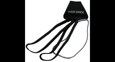 Hair Mode Sportelastiek Zwart/Grijs