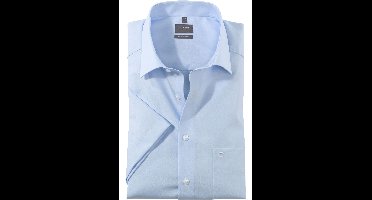 OLYMP Luxor Comfort Fit Overhemd Korte mouw blauw