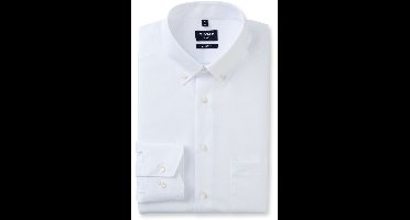 OLYMP Luxor Modern Fit Overhemd wit, Effen