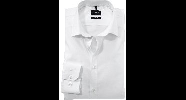 OLYMP No. Six Super Slim Overhemd wit, Effen