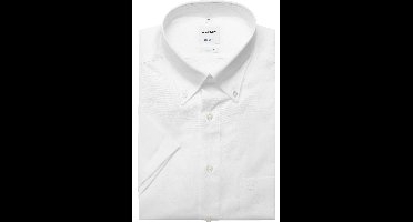 OLYMP Tendenz Regular Fit Overhemd Korte mouw wit