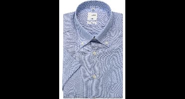 OLYMP Tendenz Modern Fit Overhemd Korte mouw blauw