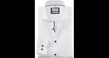 OLYMP Level Five Body Fit Overhemd ML6 (vanaf 68 CM) wit