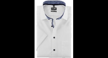 OLYMP Luxor Modern Fit Overhemd Korte mouw wit