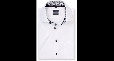 OLYMP Luxor Modern Fit Overhemd Korte mouw wit