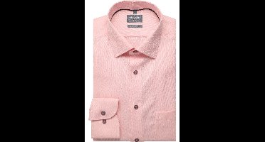 OLYMP Luxor Comfort Fit Overhemd lichtroos, Faux-uni
