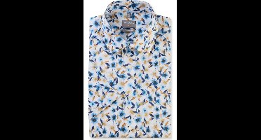OLYMP Luxor Comfort Fit Overhemd Korte mouw wit