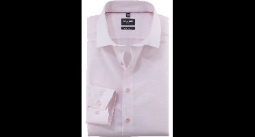 OLYMP Luxor Modern Fit Overhemd lichtroos, Faux-uni