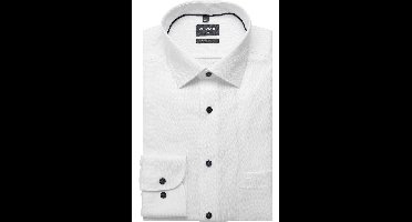 OLYMP Luxor Modern Fit Overhemd wit, Effen