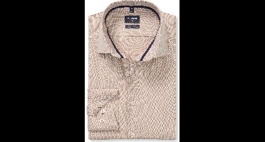 OLYMP Luxor Performance Climate Control Modern Fit Overhemd caramel, Faux-uni