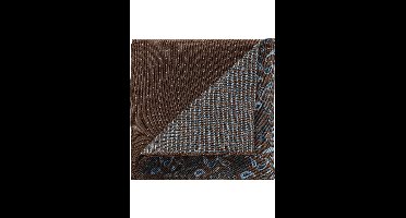 OLYMP Pochet blauw, Effen