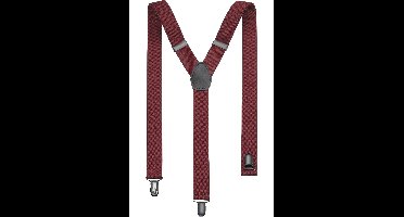 OLYMP Bretels donkerrood, Effen