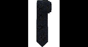 OLYMP Stropdas marine, Bloemen