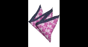 OLYMP Pochet roze, Effen