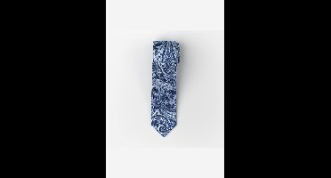 OLYMP Stropdas blauw, Paisley