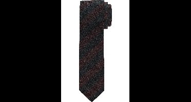 OLYMP Stropdas pruim, Gestreept