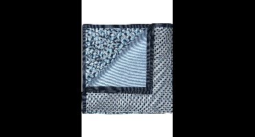 OLYMP Pochet blauw, Stippen