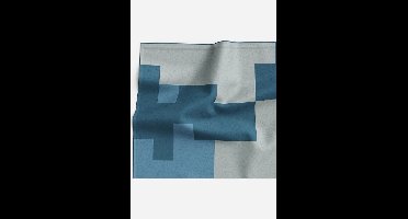OLYMP Sjaal rook blauw, Motief