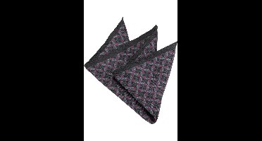 OLYMP Pochet aubergine, Motief