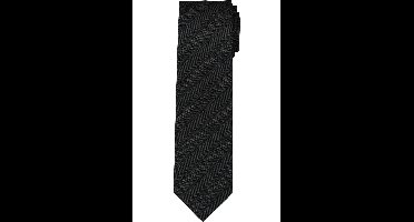 OLYMP Stropdas grijs-groen, Gestreept