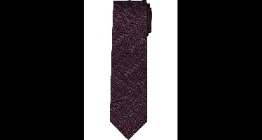 OLYMP Stropdas aubergine, Gestreept