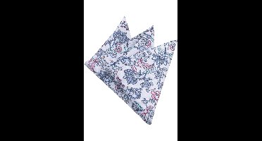 OLYMP Pochet rood, Bloemen